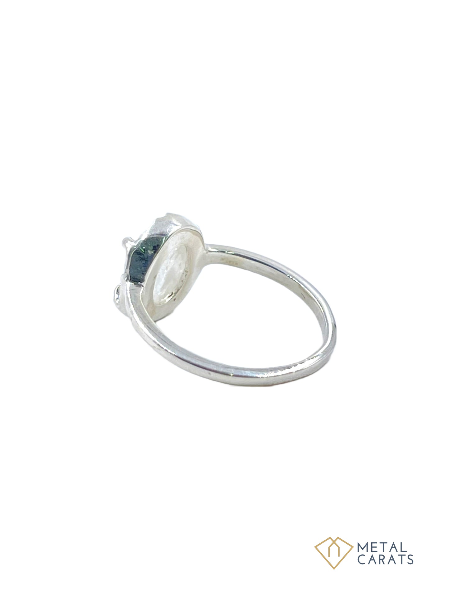 Metal Carats Moonstone 925 Sterling Silver Ring | Moonstone | Non-Astrological | Female